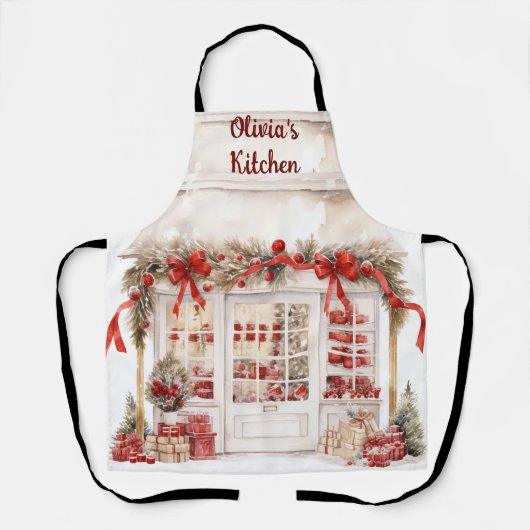 Red Ribbon Bakery Schort (Voorkant)