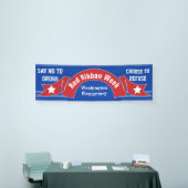 Red Ribbon Week - Drugsvrije Banner Modern Blue (Beurs)