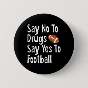 Red Ribbon Week Kinder jeugd Zeg nee ja tegen voet Ronde Button 5,7 Cm