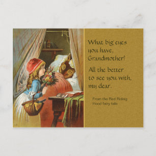 Red Riding Hood CC0204 Fairy Tale Briefkaart