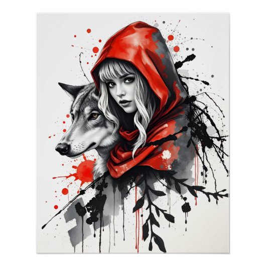 Red Riding Hood Perfect Poster (Voorkant)