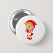 Red RIding Hood Ronde Button 5,7 Cm (Voorkant /achterkant)