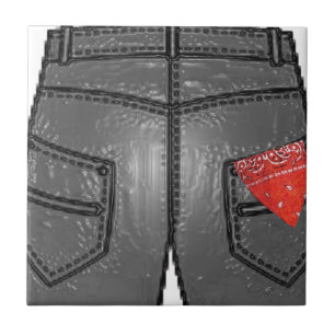 Red Right Hanky Tegeltje