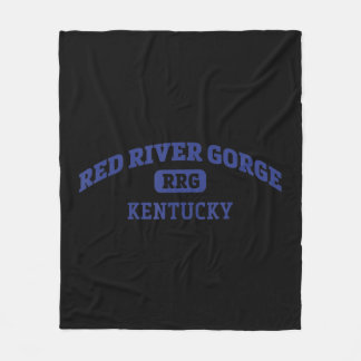 Red River Gorge College Style Rock Climbing Area D Fleece Deken