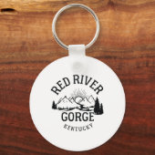 Red River Gorge Hike Kentucky Parks Hiking  Sleutelhanger (Voorkant)