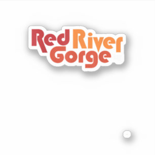 Red River Gorge Kentucky Rrg Hiking Sticker