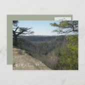 Red River Gorge, KY briefkaart (Voorkant / Achterkant)