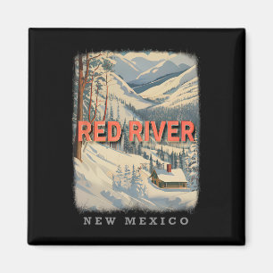 Red River New Mexico Nm Skiextravaganza Sd778 Magneet
