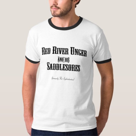 Red River Unger en zijn Saddlesores T-shirt (Voorkant)
