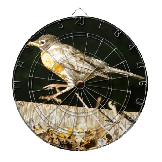 Red Robin Bobbin Dartbord (Voorkant)