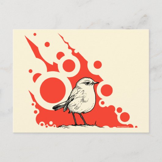 Red Robin briefkaart (Voorkant)