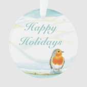 Red Robin hiver Joyeuses vacances (devant)