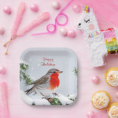 Red Robin Holiday Christmas Paper Bord (Feest)