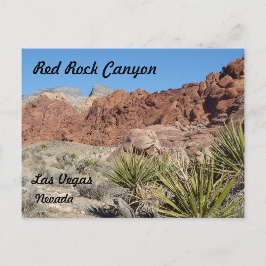 Red Rock Briefkaart (Voorkant)
