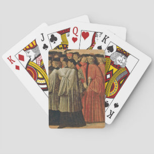 Red rock, c.1895 (olie op canvas) 2 pokerkaarten