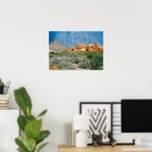 Red Rock Canyon Landscape Photo Art Print (Thuiskantoor)