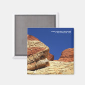 Red Rock Canyon magneet (Voorkant / Achterkant)