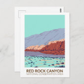 Red Rock Canyon National Conservation Area  Briefkaart (Voorkant / Achterkant)