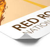 Red Rock Canyon National Conservation Area Road Poster (Hoek)