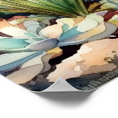 Red Rock Canyon Nevada Waterverf Landscape Poster (Hoek)