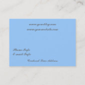 Red Rock Creek Visitekaartje (Achterkant)