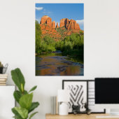 Red Rock Crossing 4152 Poster (Thuiskantoor)