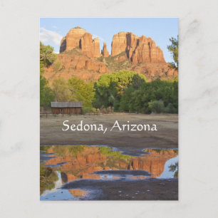 Red Rock Crossing Sedona, AZ Briefkaart