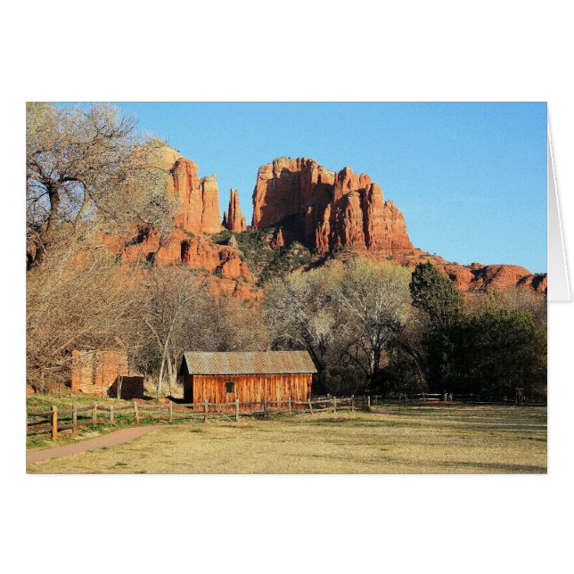 Red Rock Crossing Vista (Voorkant Horizontaal)