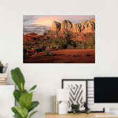 Red Rock Land Poster (Thuiskantoor)