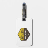 Red Rock State Park, Arizona Bagagelabel (Achterkant verticaal)