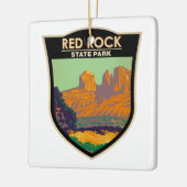 Red Rock State Park Arizona  Keramisch Ornament (Links)