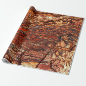 Red Rock Texture Cadeaupapier (Uitgerold)