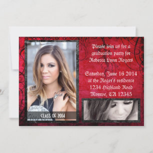 Red Rocker Photo Overlay Kaart
