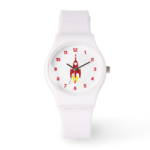 Red Rocket Horloge
