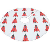 Red Rocket Kerstboom Rok (Gekanteld)