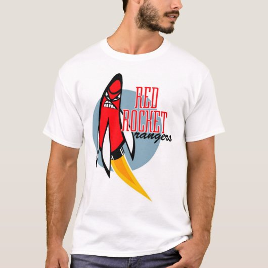 Red Rocket Rangers T-Shirt (Voorkant)