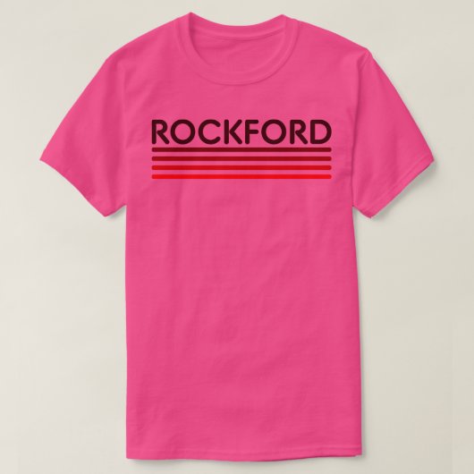 Red Rockford TShirt (Design devant)