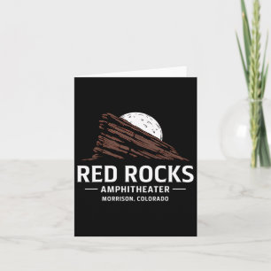 Red Rocks Amphitheatre Morrison Colorado Wandelen Kaart