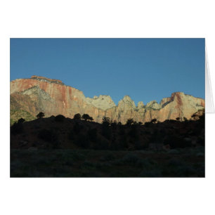 Red Rocks du matin au Parc national de Sion