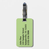 Red Rocks en Cacti I Bagagelabel (Achterkant verticaal)