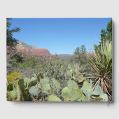 Red Rocks en Cacti I Gastenboek (Achterkant)