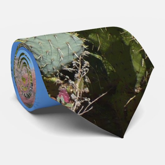 Red Rocks en Cacti I Stropdas (Opgerold)