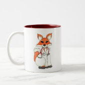 Red Rocks Fox Mug (Gauche)