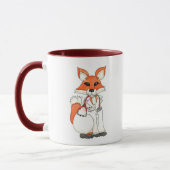 Red Rocks Fox Mug (Gauche)