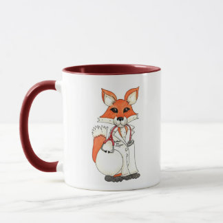 Red Rocks Fox Mug