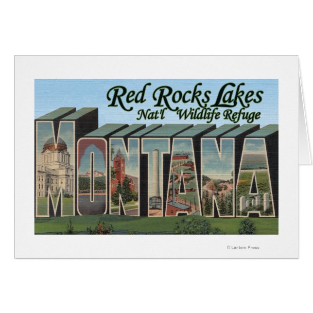 Red Rocks Lake Park, Montana (Voorkant Horizontaal)