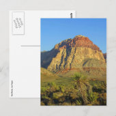 Red Rocks, Las Vegas Landscape Postcard Briefkaart (Voorkant / Achterkant)