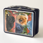 RED ROCKS ROSAN Chow portret Metal Lunch Box (Voorkant)