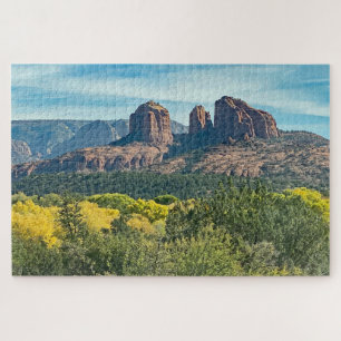 Red Rocks Sedona Arizona Schilderachtig Puzzle Legpuzzel