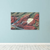 Red Rocks Theater, Park van de Rode Rocks Canvas Afdruk (Insitu (Houten vloer))